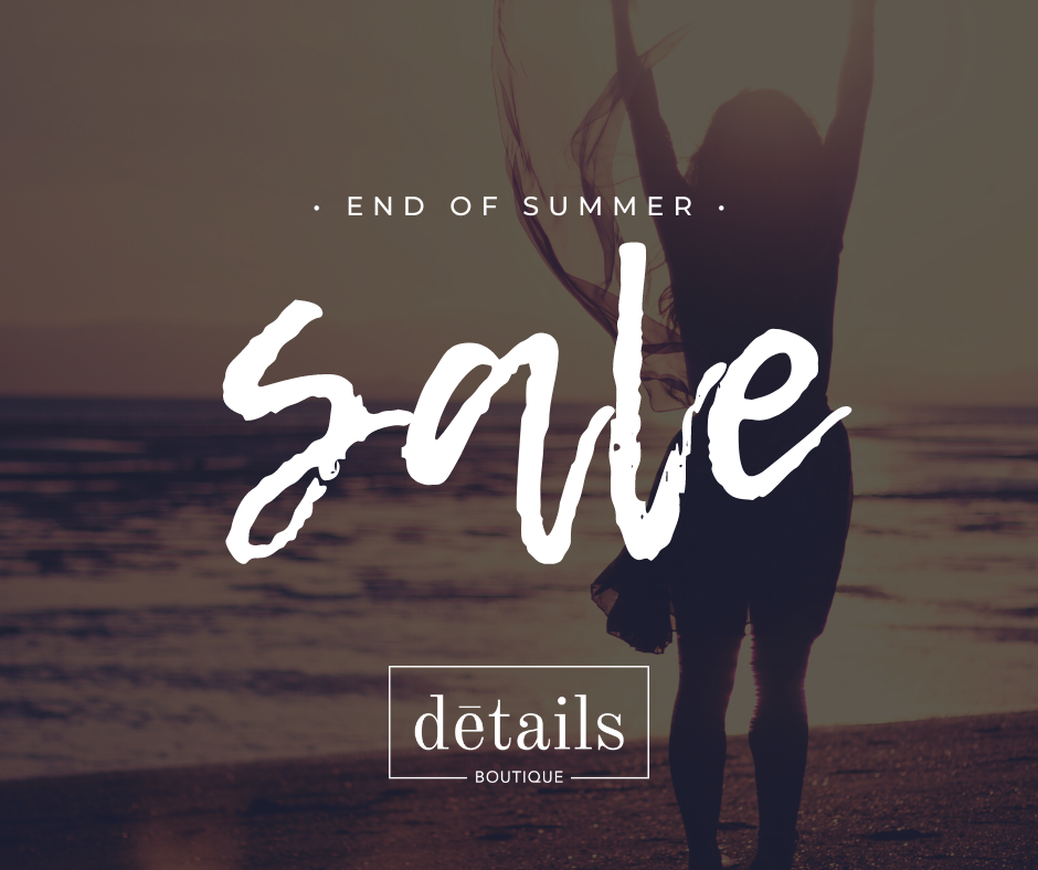 End of Summer Sale - Happening Now!