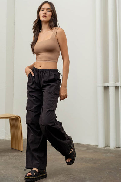 Parachute Pants - Black