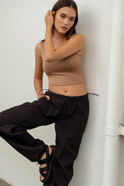 Parachute Pants - Black