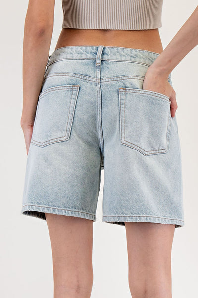 Relaxed Denim Shorts