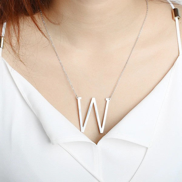 Initial Necklaces - Gold or Silver