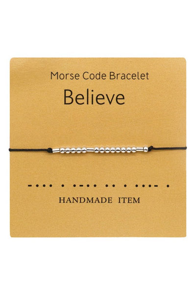 Morse Code Bracelets