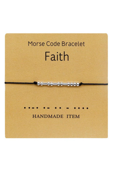Morse Code Bracelets