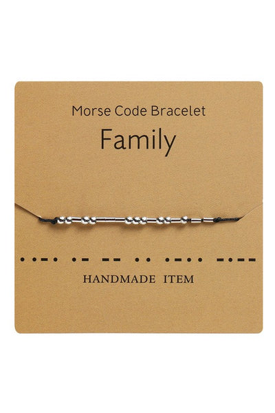 Morse Code Bracelets