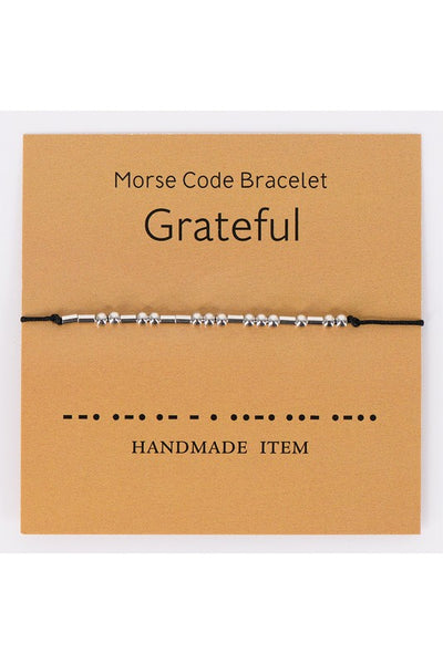 Morse Code Bracelets