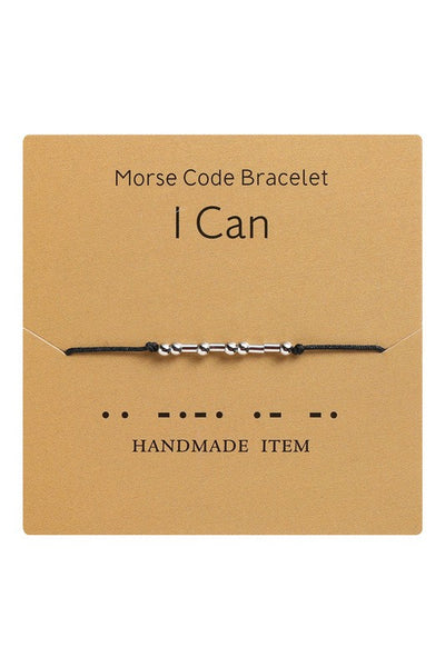 Morse Code Bracelets