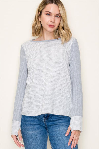 Katia Pullover w/Thumbholes