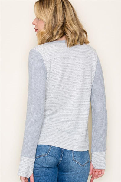Katia Pullover w/Thumbholes