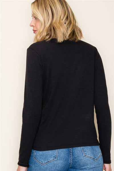 Keyhole + Bow Pullover