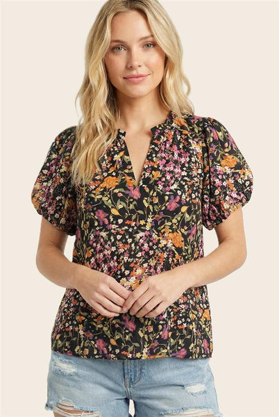Fiona Floral Top