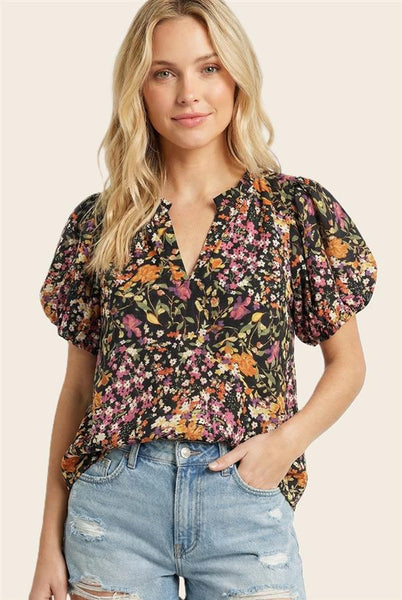 Fiona Floral Top