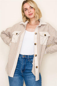 Sammy Cream Shacket