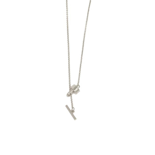 Lock Lariat Necklace