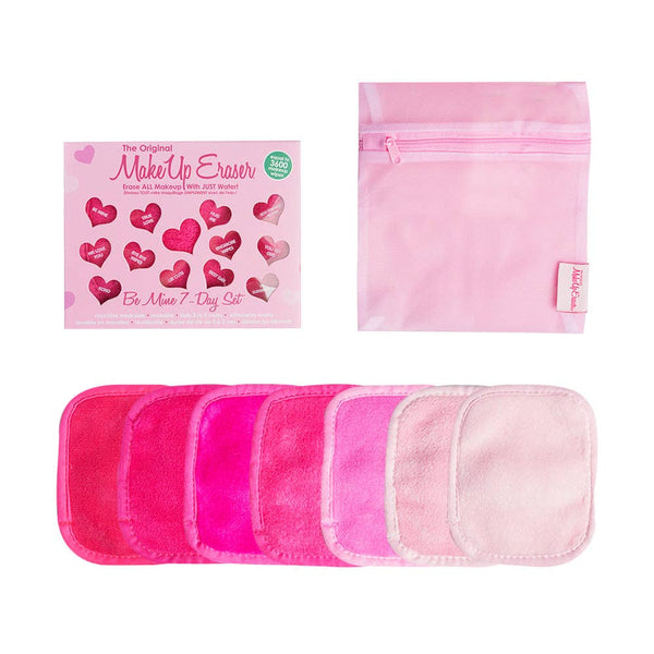 Makeup Eraser - "Be Mine" Pink 7 Day Set