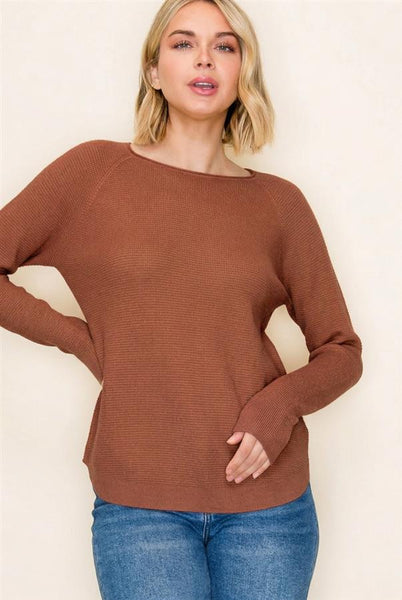 Nadia Sweater -Copper