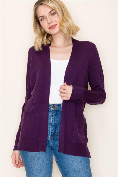 Royal Purple Cardigan