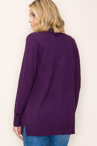 Royal Purple Cardigan