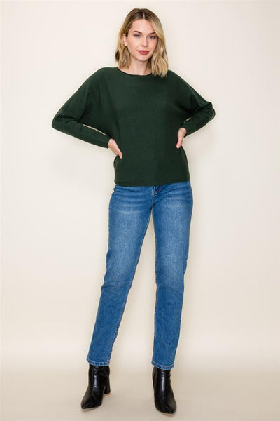 Fiona Forest Green Sweater