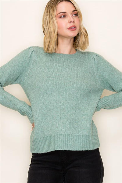 Sage Knit Sweater