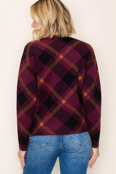 Argyle Jacquard Sweater