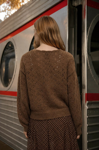 Mable Flower Cardigan
