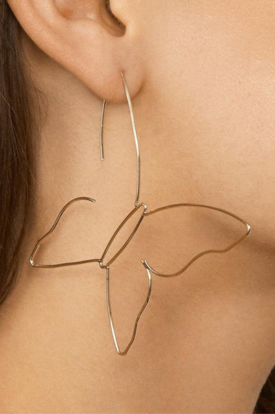 Butterfly Wire Earrings