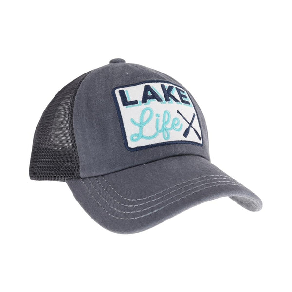 High Ponytail Ball Cap - Lake Life