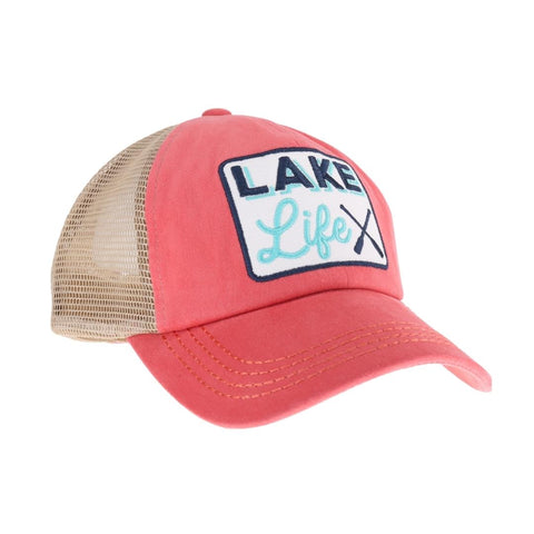 High Ponytail Ball Cap - Lake Life