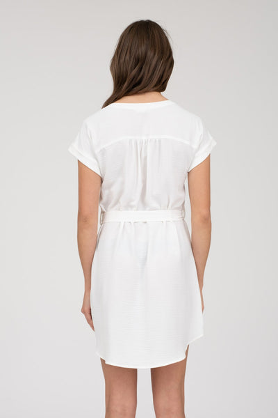 Button Front Shirt Dress