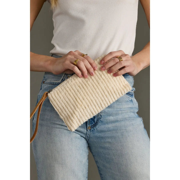 Corduroy Wristlet