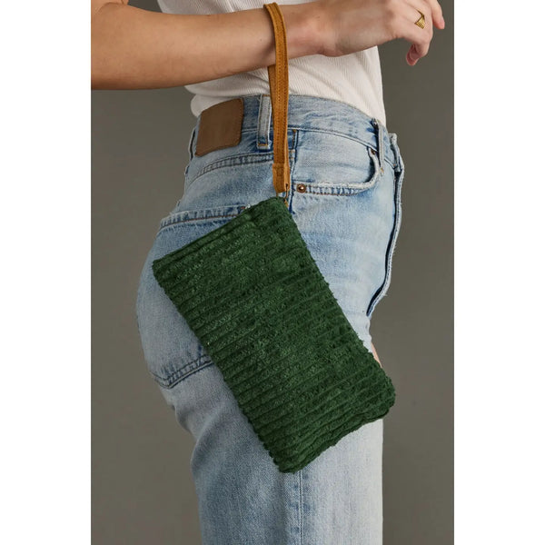 Corduroy Wristlet