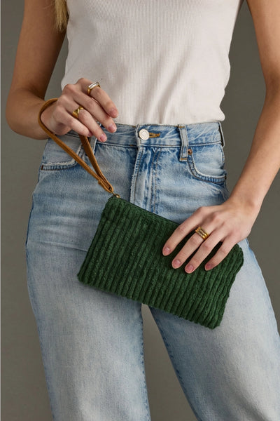 Corduroy Wristlet