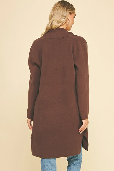 Abby Cardigan - Espresso