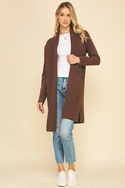 Abby Cardigan - Espresso