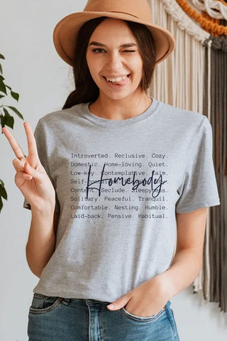 "Homebody" Graphic Tee