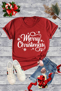 "Merry Christmas" Graphic Tee
