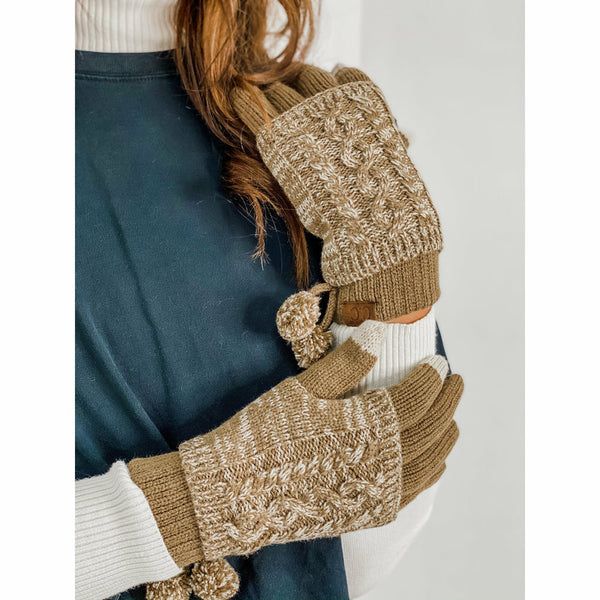 CC Cuff Gloves w/Pom