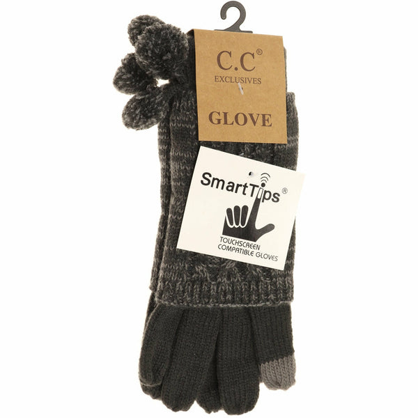 CC Cuff Gloves w/Pom