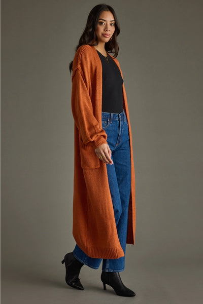 Blanket Cardigan - Terracotta