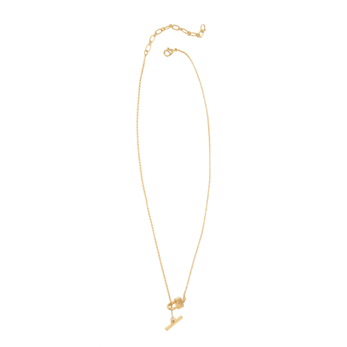 Lock Lariat Necklace