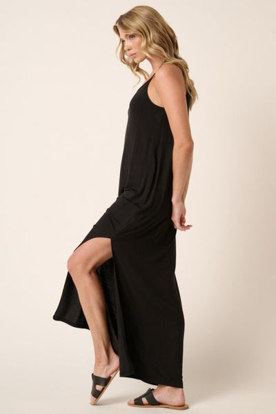 Bamboo Spaghetti Strap Maxi Dress