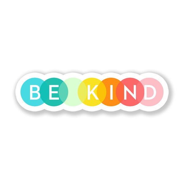 Be Kind" Sticker