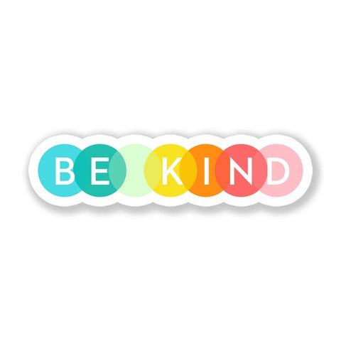 Be Kind" Sticker