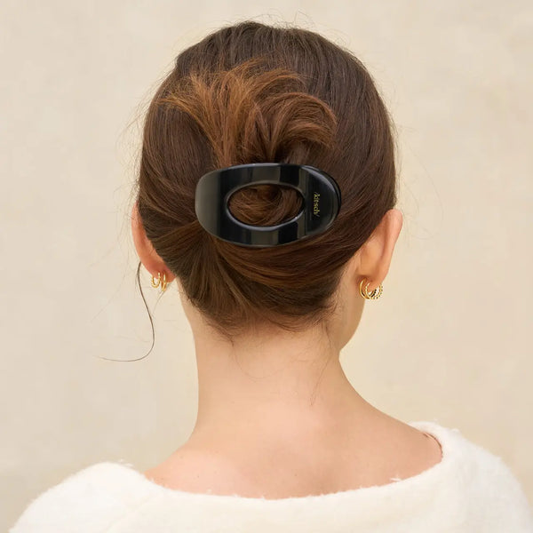 Flat Cloud Clip - Black