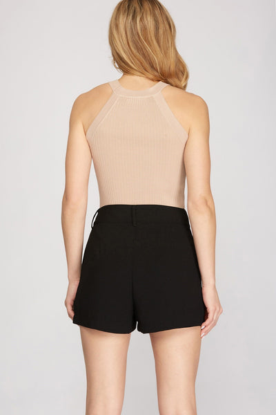 Cooper Black Dress Shorts