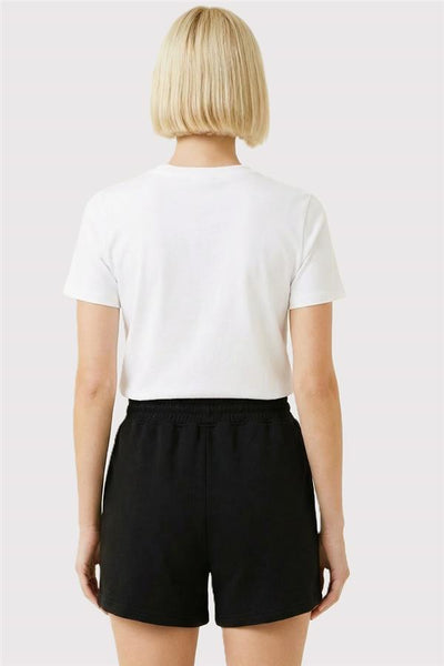 Black Luxe Knit Shorts