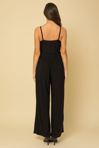 Black Wide Leg Jumpsuit
