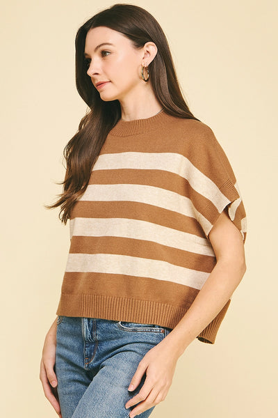 Zoey Knit Top - Striped