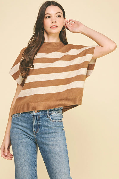 Zoey Knit Top - Striped