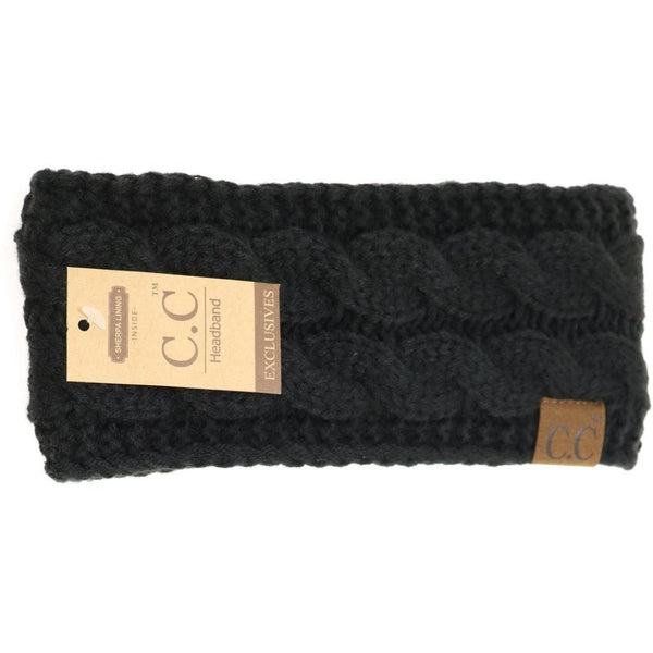 CC Cable Knit Head Wrap